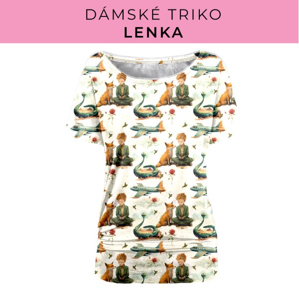 DÁMSKÝ střih - Triko Lenka