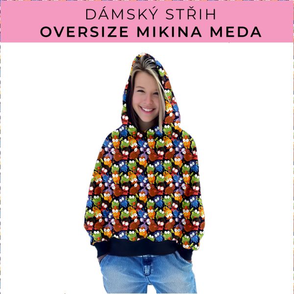 Dámský střih - mikina Meda