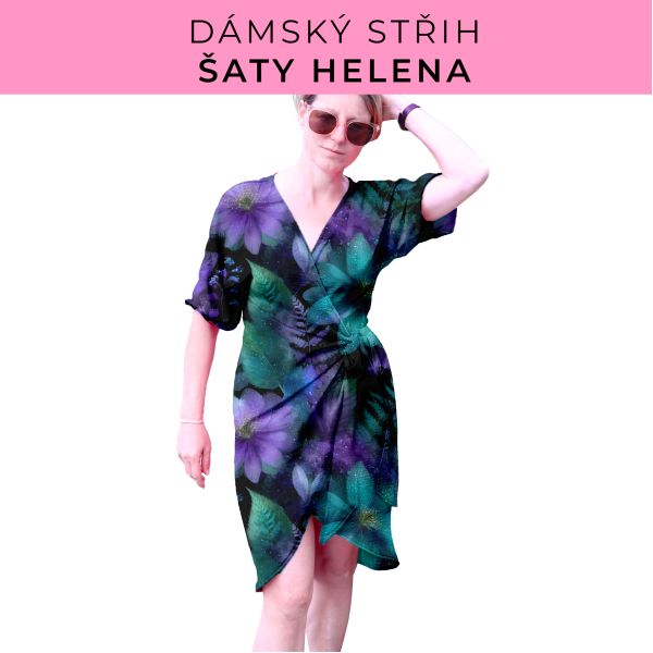 Dámský střih na šaty  Helena