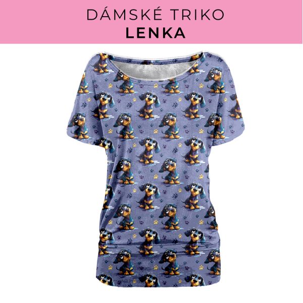 DÁMSKÝ střih - Triko Lenka