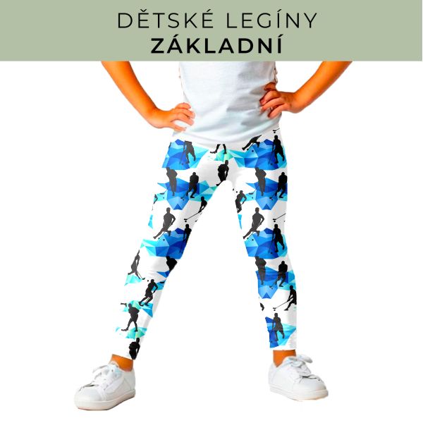 DĚTSKÝ střih - legíny základní