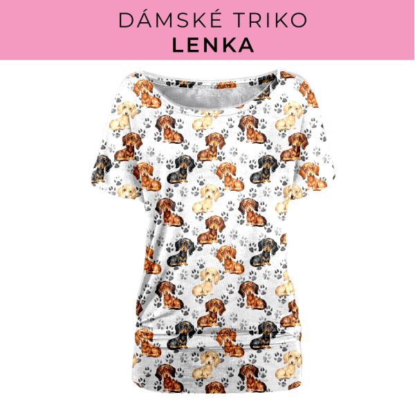 DÁMSKÝ střih - Triko Lenka