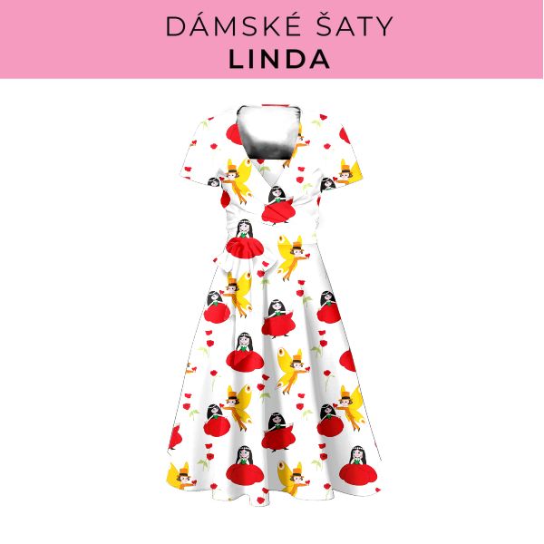 DÁMSKÝ střih - šaty Linda