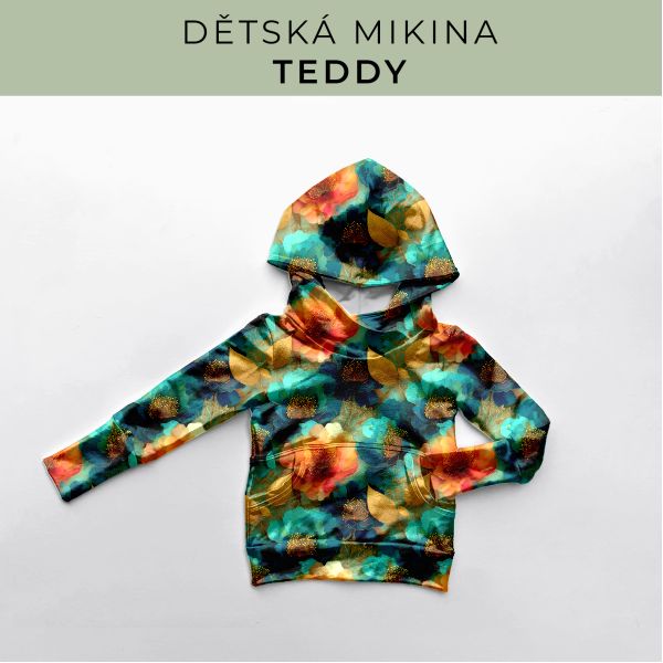 DĚTSKÝ střih - Mikina Teddy