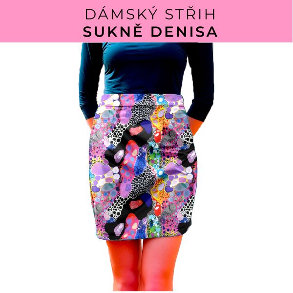 Dámský střih - Dámská sukně Denisa