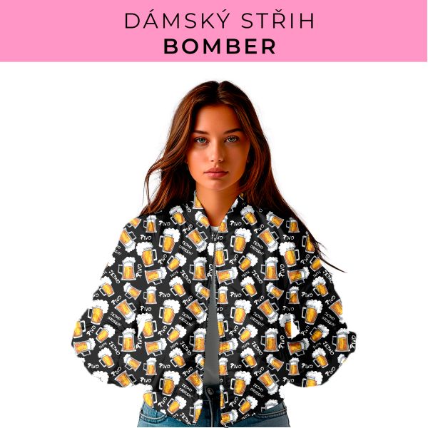 DÁMSKÝ střih - Bomber