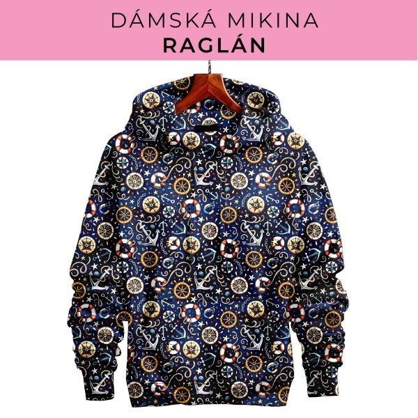 DÁMSKÝ střih - mikina raglán