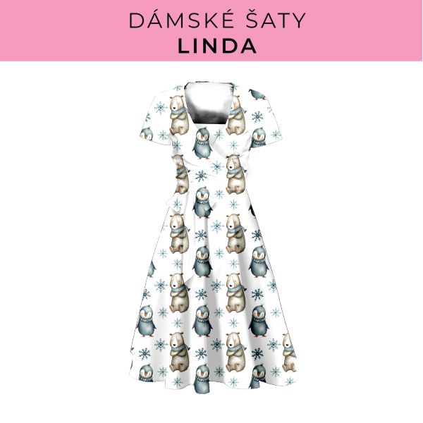 DÁMSKÝ střih - šaty Linda