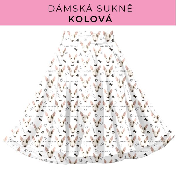 DÁMSKÝ střih - Kolová sukně