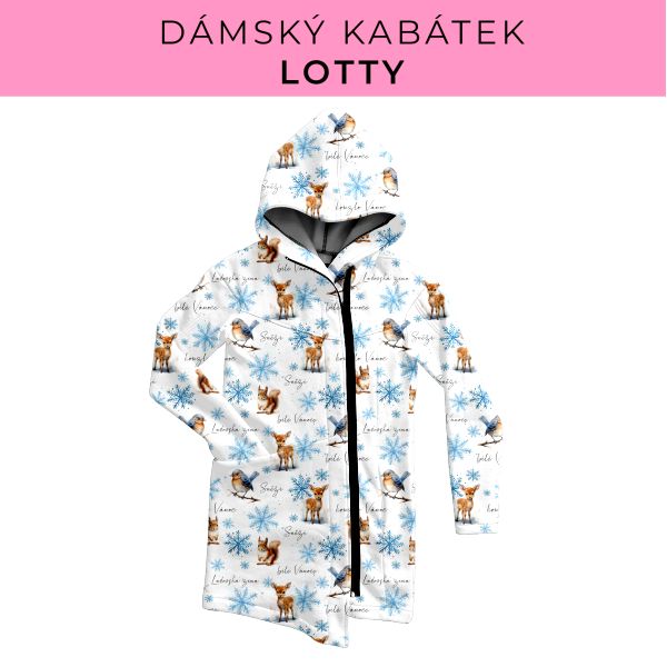 DÁMSKÝ střih - Kabátek Lotty