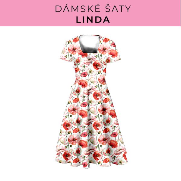 DÁMSKÝ střih - šaty Linda