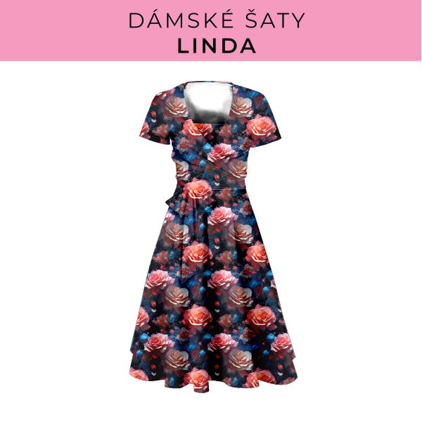 DÁMSKÝ střih - šaty Linda