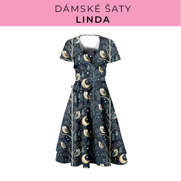 DÁMSKÝ střih - šaty Linda