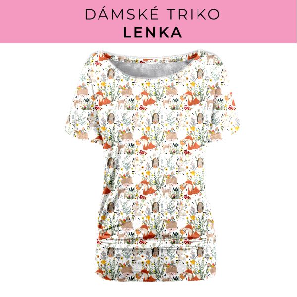 DÁMSKÝ střih - Triko Lenka
