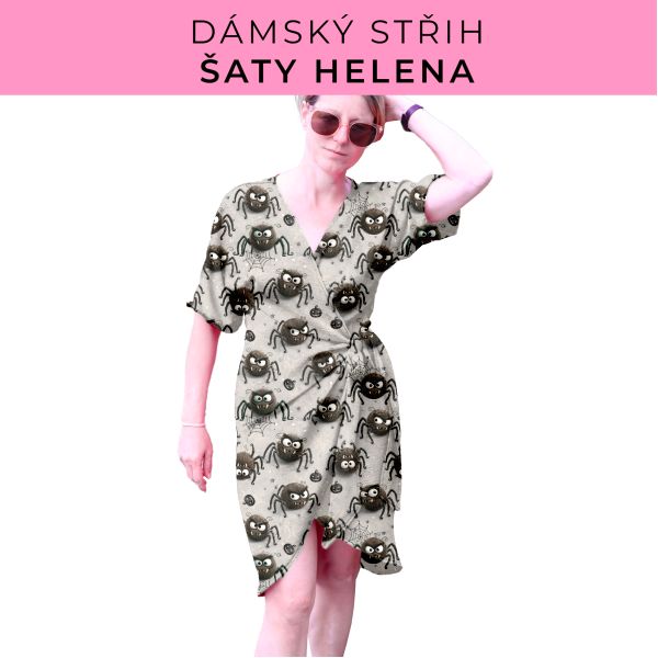 Dámský střih na šaty  Helena