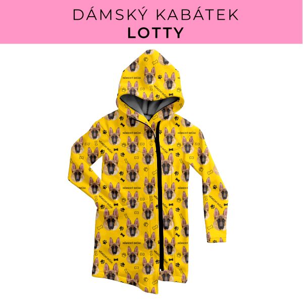 DÁMSKÝ střih - Kabátek Lotty