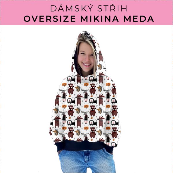 Dámský střih - mikina Meda
