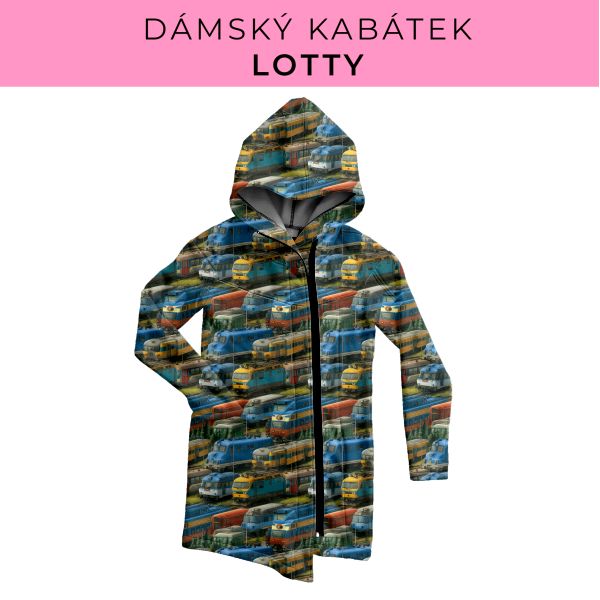 DÁMSKÝ střih - Kabátek Lotty