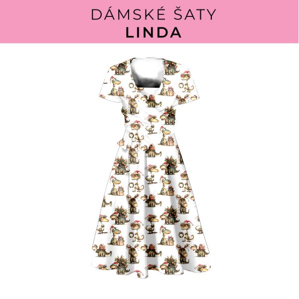 DÁMSKÝ střih - šaty Linda
