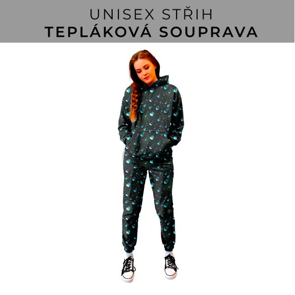 DÁMSKÝ střih - SET mikina a tepláky 