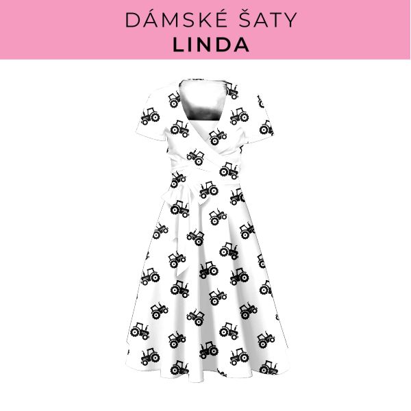 DÁMSKÝ střih - šaty Linda