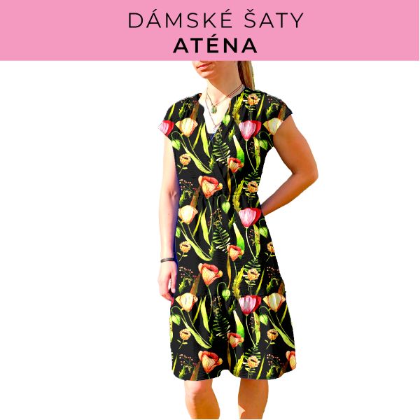 DÁMSKÝ střih - šaty Aténa