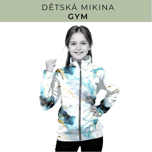 Dětská střih - mikina GYM