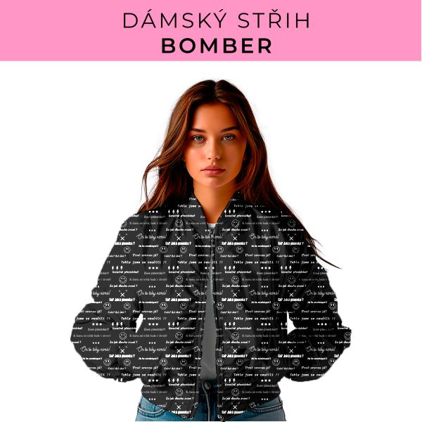 DÁMSKÝ střih - Bomber