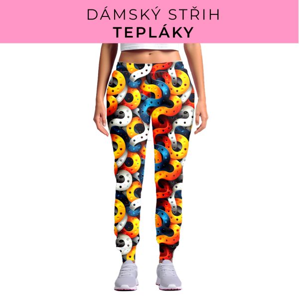 DÁMSKÝ střih - tepláky