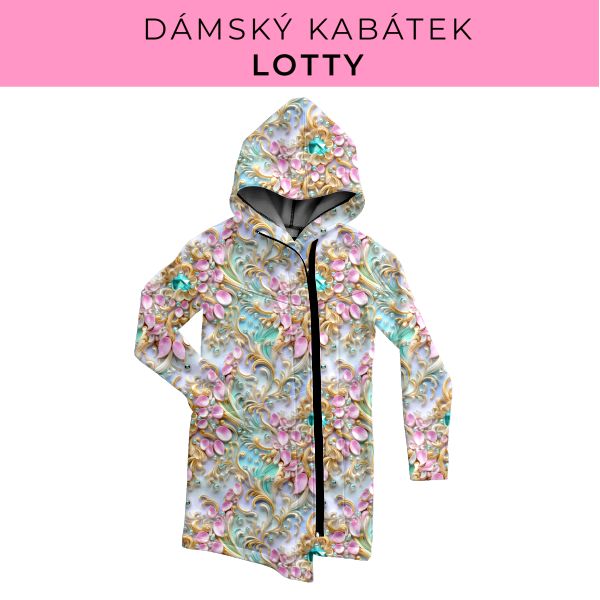 DÁMSKÝ střih - Kabátek Lotty
