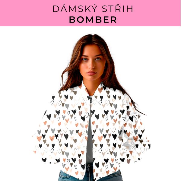DÁMSKÝ střih - Bomber