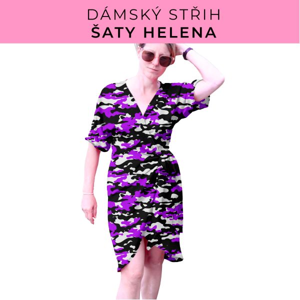 Dámský střih na šaty  Helena