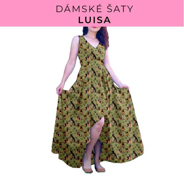 DÁMSKÝ střih - šaty Luisa