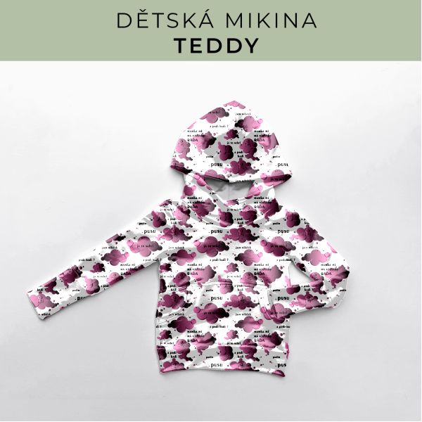 DĚTSKÝ střih - Mikina Teddy