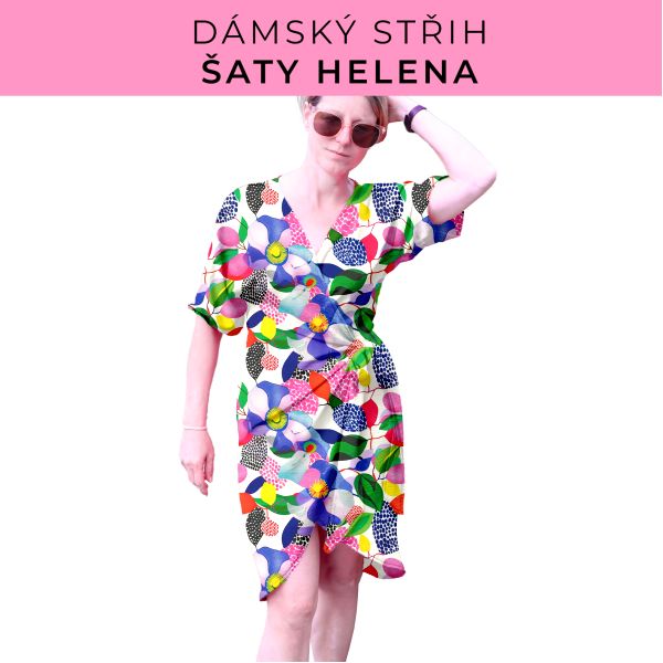 Dámský střih na šaty  Helena