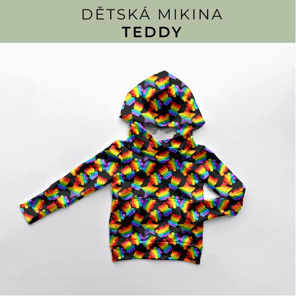 DĚTSKÝ střih - Mikina Teddy