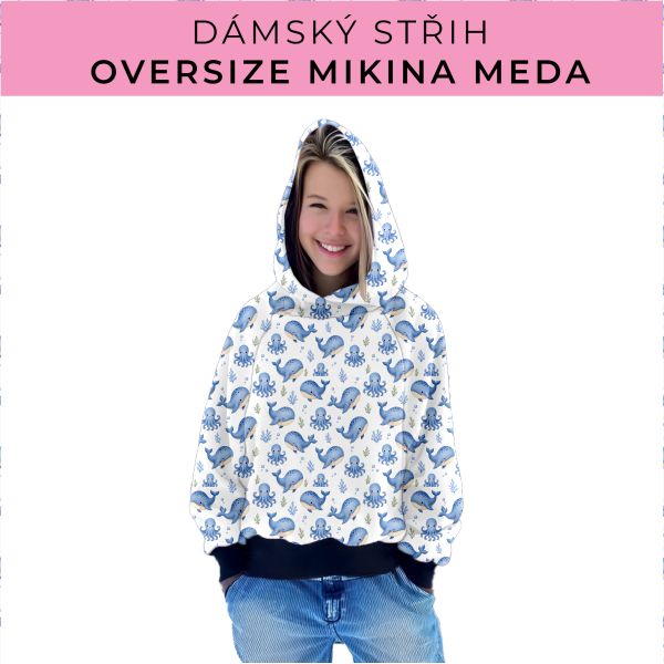 Dámský střih - mikina Meda