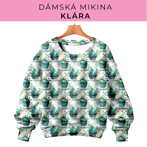 DÁMSKÝ střih - mikina Klára