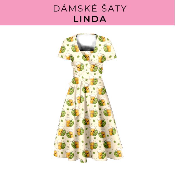 DÁMSKÝ střih - šaty Linda