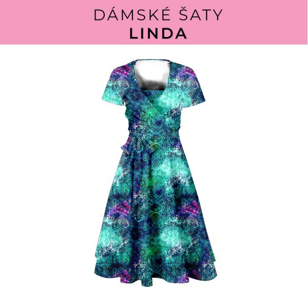 DÁMSKÝ střih - šaty Linda