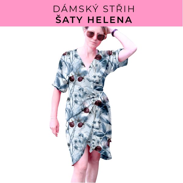 Dámský střih na šaty  Helena