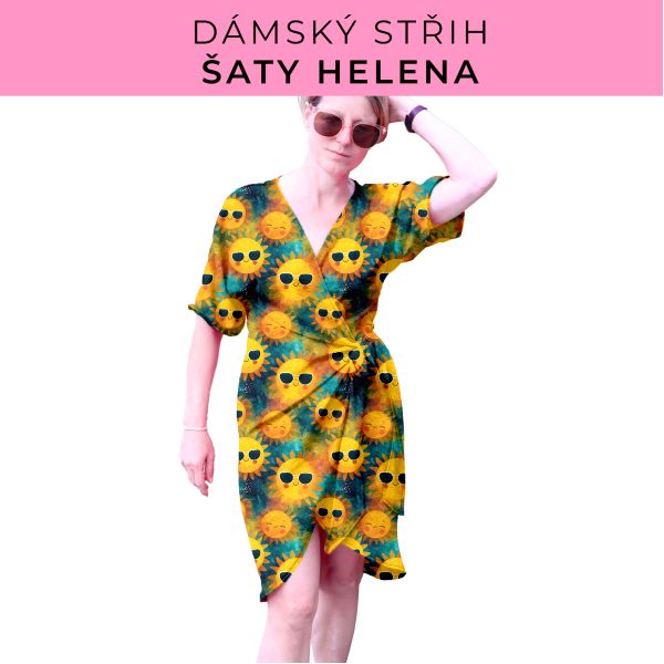 Dámský střih na šaty  Helena