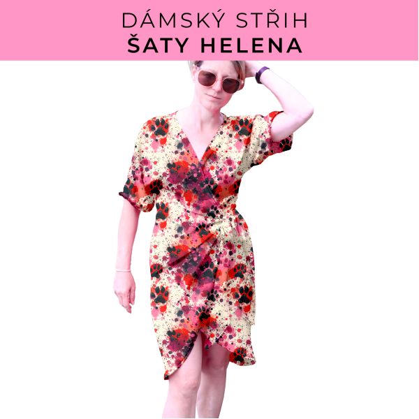 Dámský střih na šaty  Helena