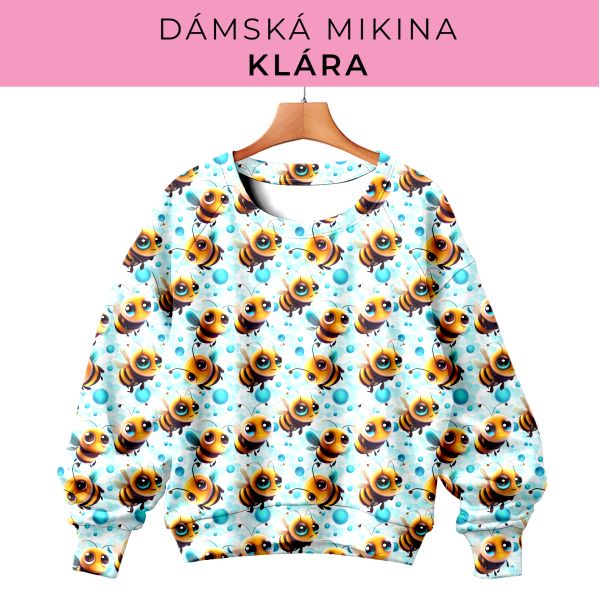 DÁMSKÝ střih - mikina Klára