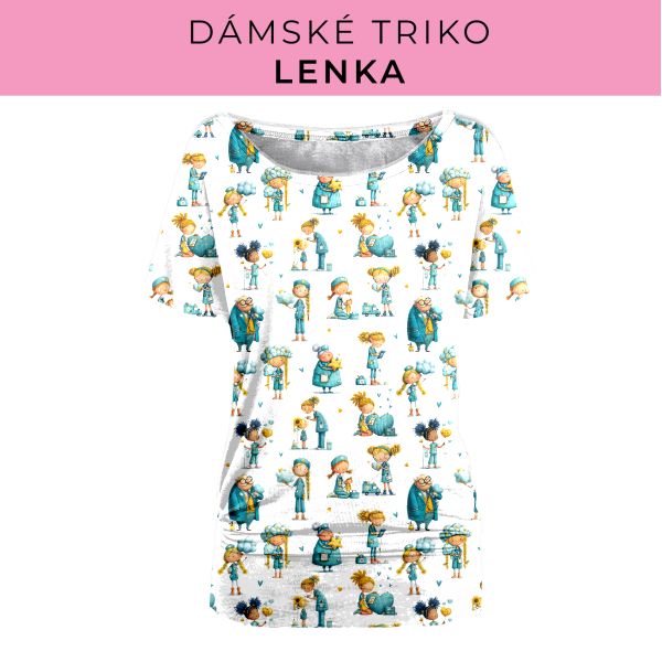 DÁMSKÝ střih - Triko Lenka