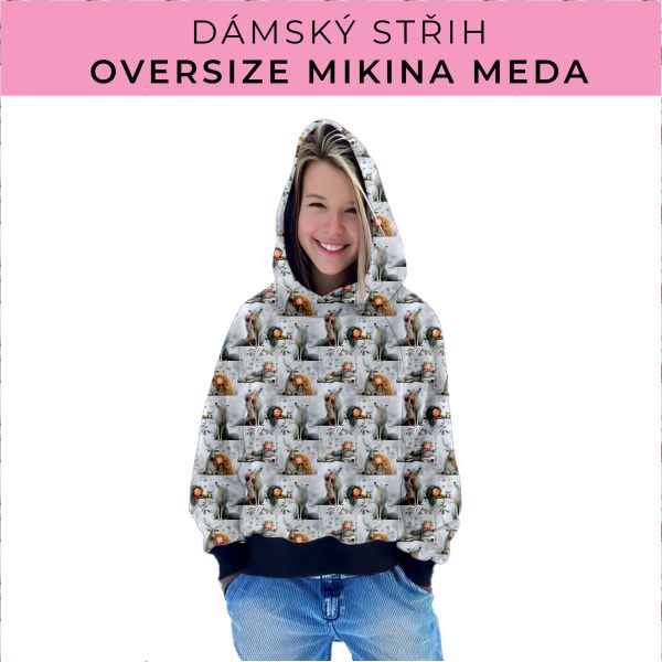 Dámský střih - mikina Meda