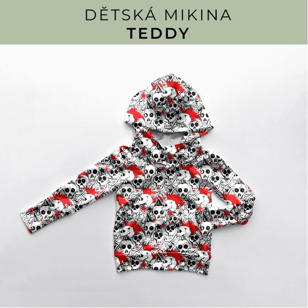 DĚTSKÝ střih - Mikina Teddy
