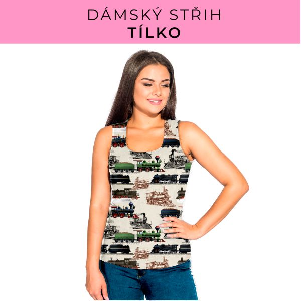 DÁMSKÝ střih - Tílko a kalhoty 