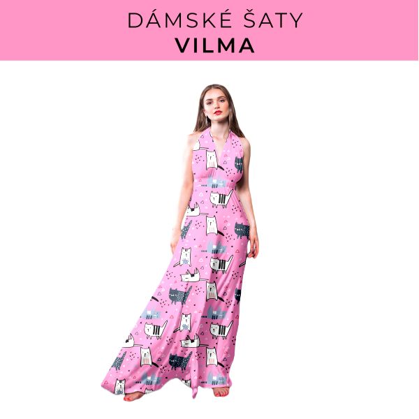 DÁMSKÝ střih - šaty Vilma