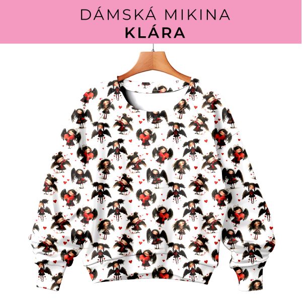 DÁMSKÝ střih - mikina Klára